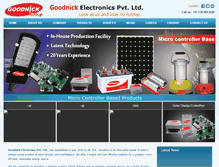 Tablet Screenshot of goodnickelectronics.com